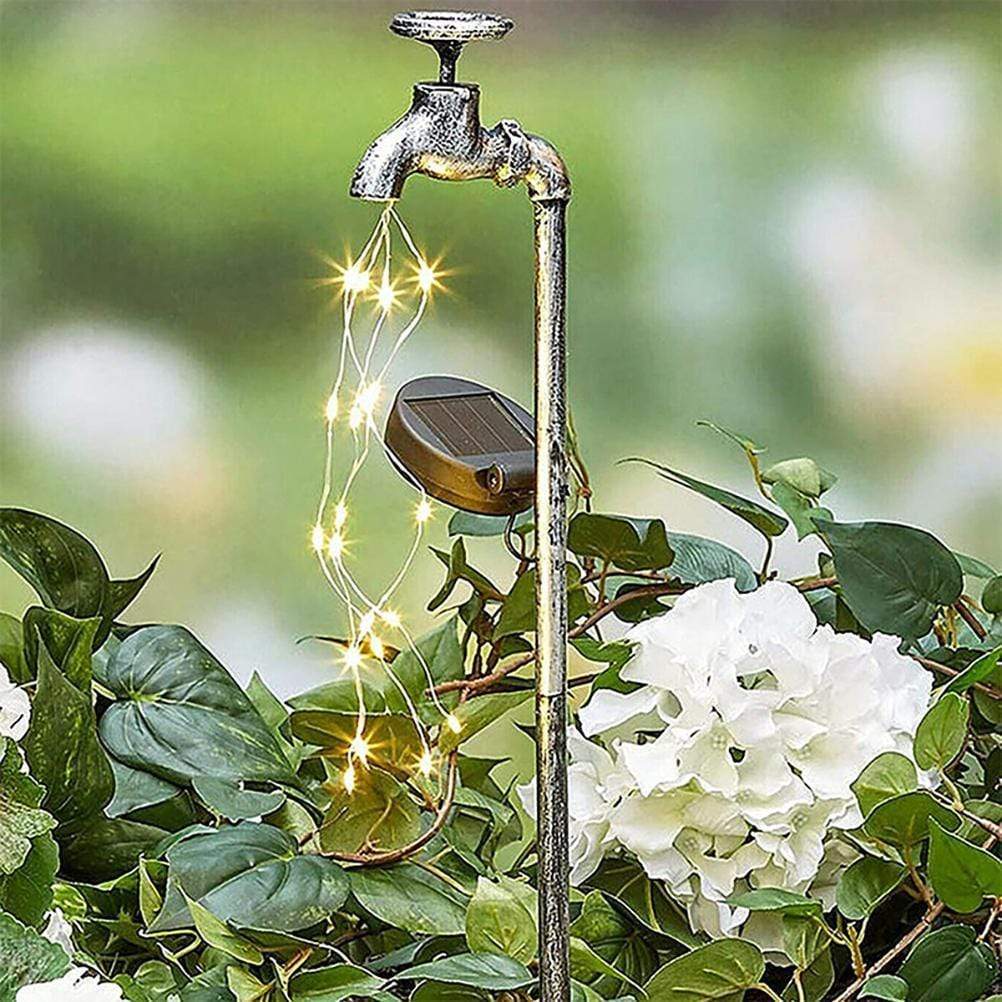 Water Faucet Solar Led Light