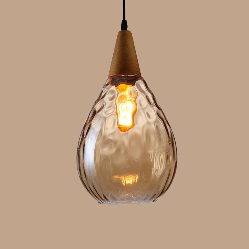 Water Ripple Drop Pendant Light