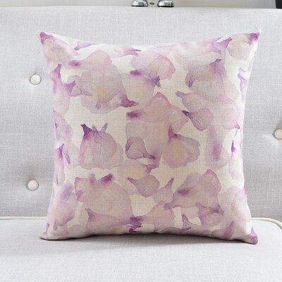 Watercolor Floral Petals Cushions Cover
