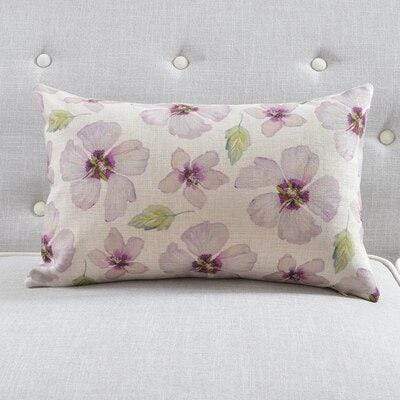 Watercolor Floral Petals Cushions Cover