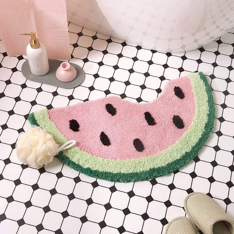 Watermelon Bathroom Rug Bath Mat