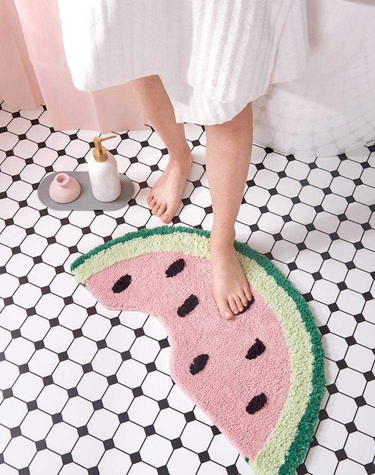 Watermelon Bathroom Rug Bath Mat