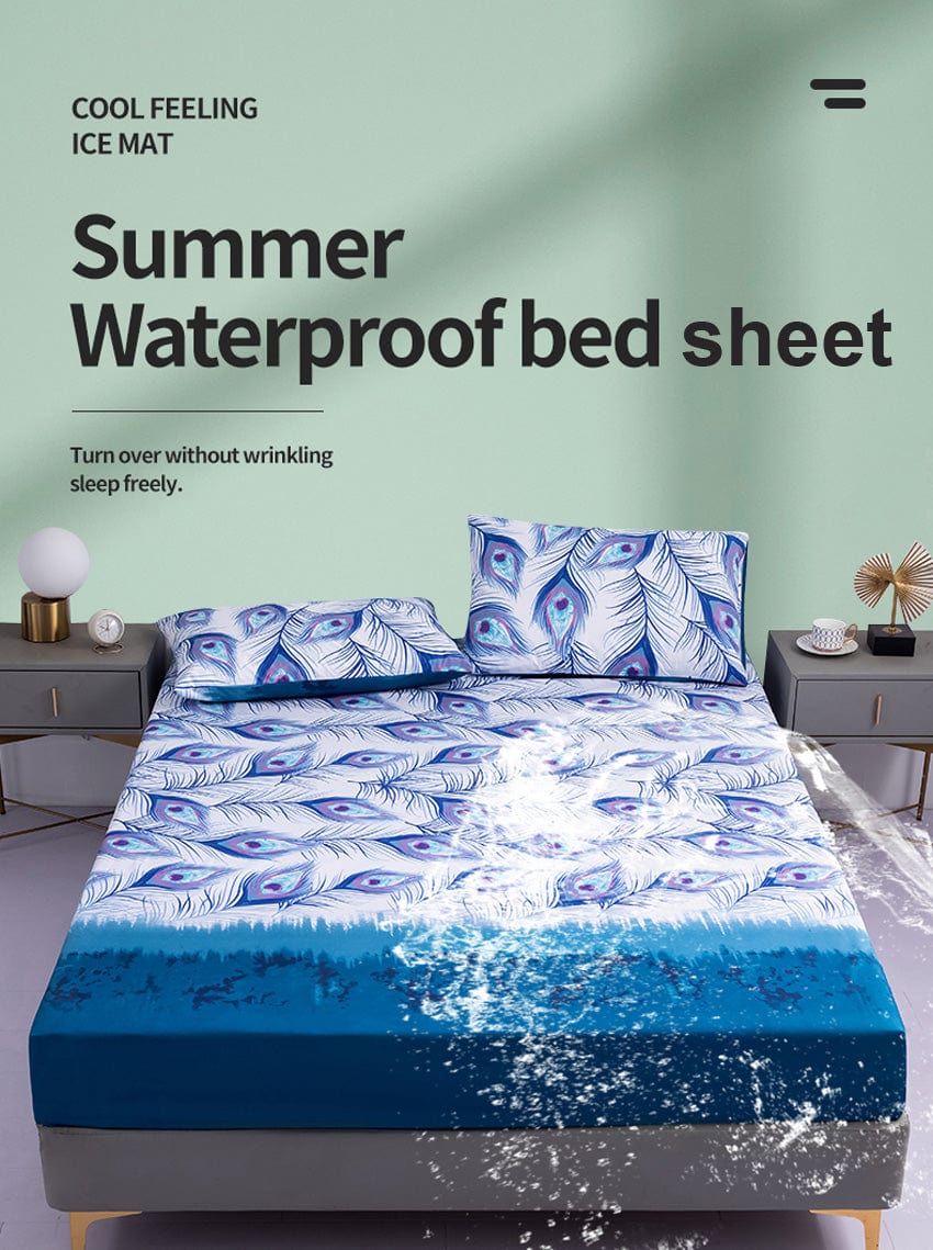 Waterproof Fitted Bed Sheet Set