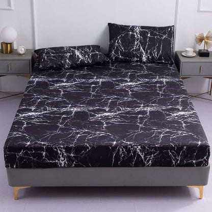 Waterproof Fitted Bed Sheet Set