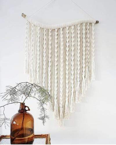 Waves Macrame Tapestry