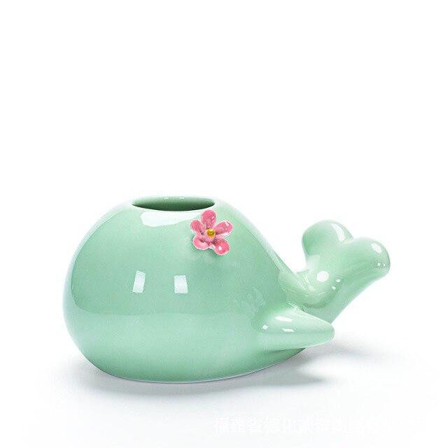 Whale & Octopus Flower Pot