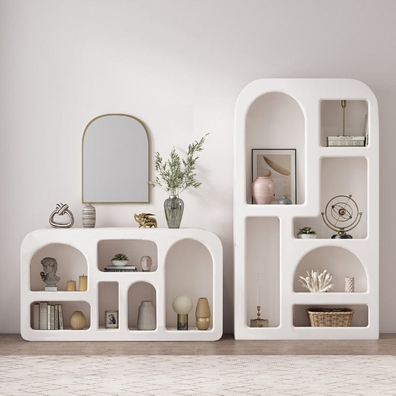 White Display Bookcase