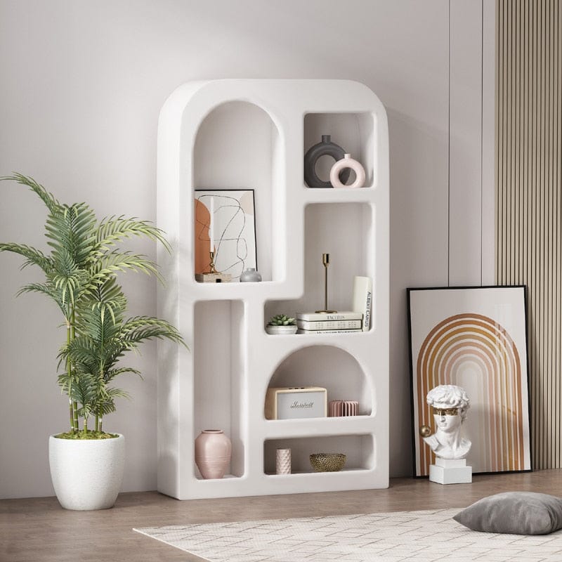 White Display Bookcase