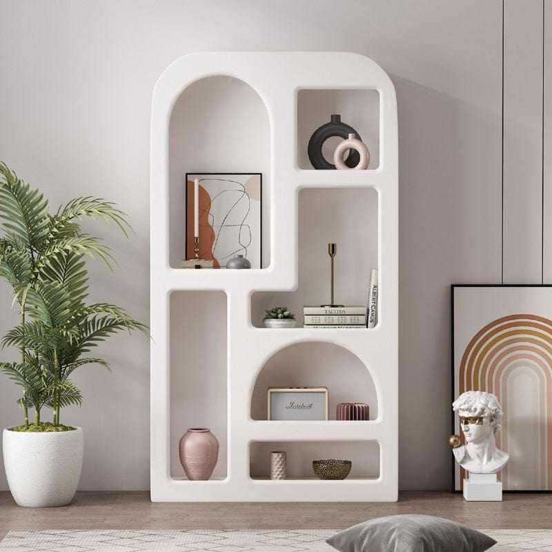 White Display Bookcase