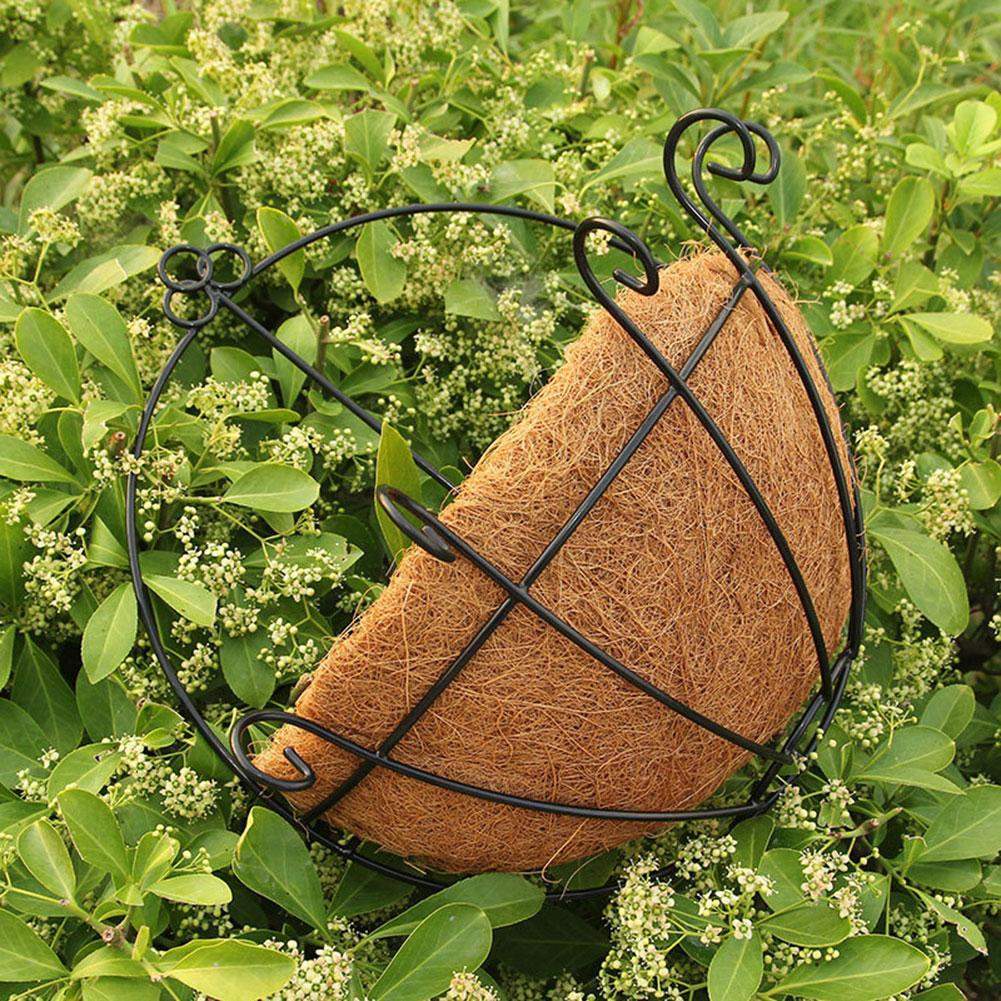 Wicker Rattan Hanging Flower Basket