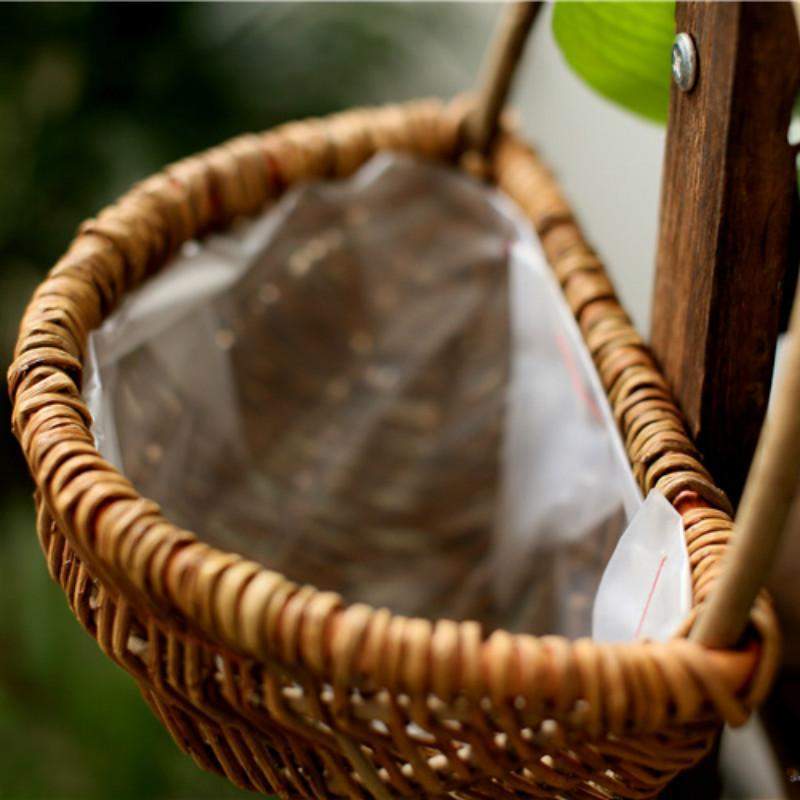 Wicker Wall Hanging Flower Basket