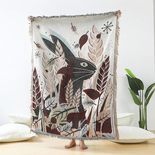 Wild Animals Throw Blanket