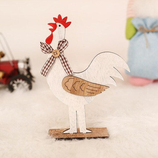 Wooden Easter Chicken