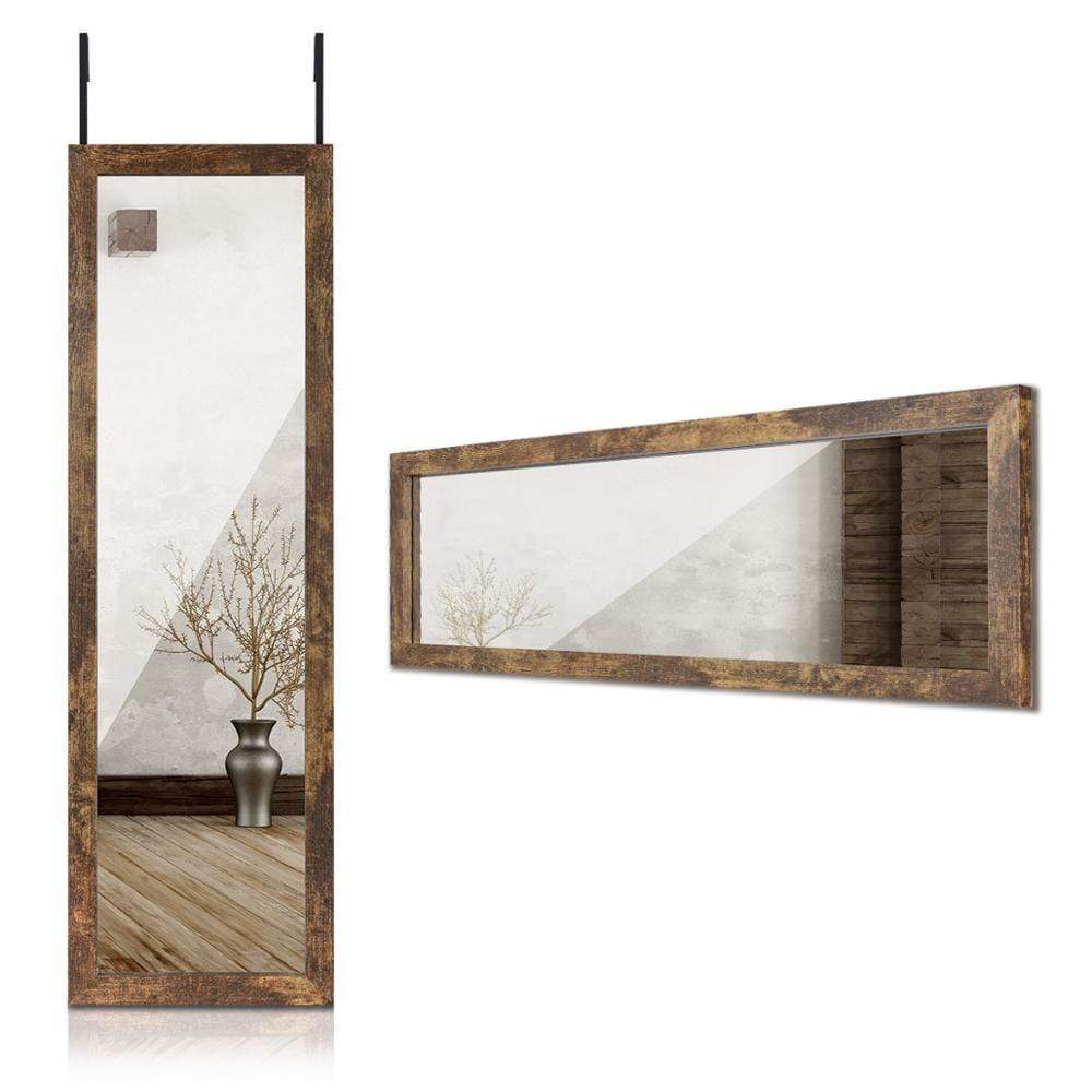 Wooden Full Length Standing Mirror