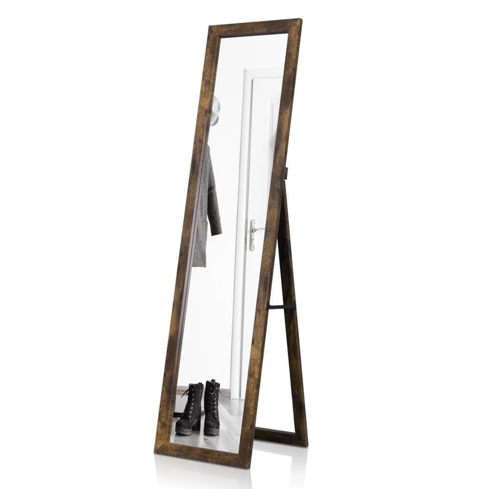 Wooden Full Length Standing Mirror