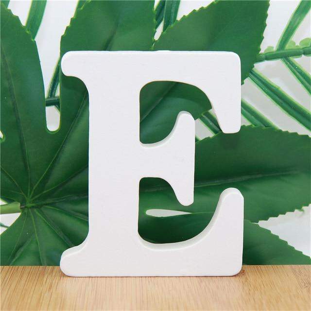 Wooden Letters Design Art