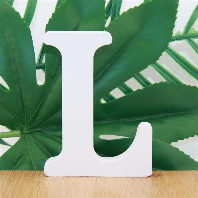 Wooden Letters Design Art