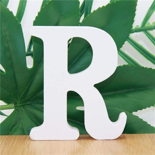 Wooden Letters Design Art