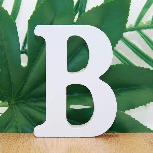 Wooden Letters Design Art