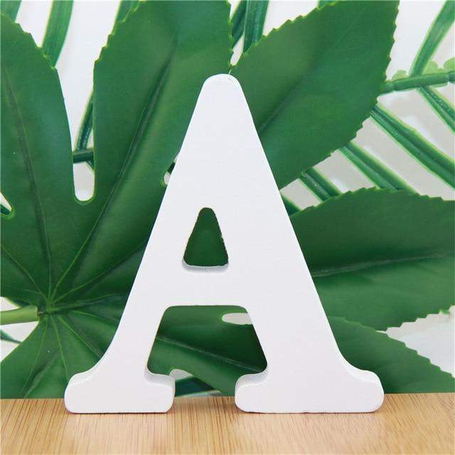 Wooden Letters Design Art