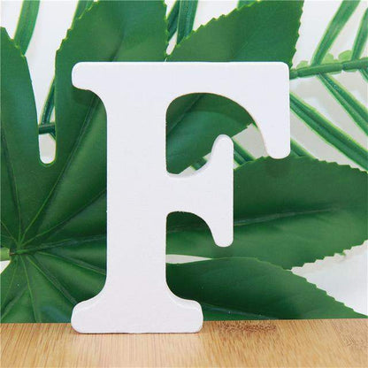 Wooden Letters Design Art