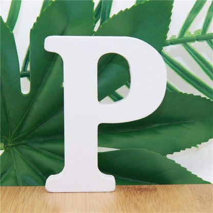 Wooden Letters Design Art