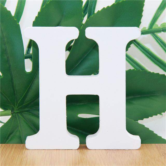 Wooden Letters Design Art