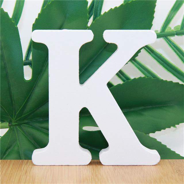 Wooden Letters Design Art