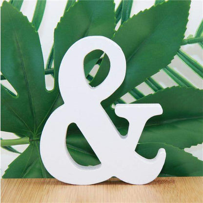 Wooden Letters Design Art