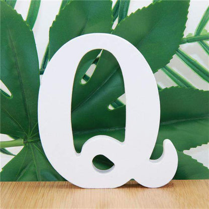 Wooden Letters Design Art