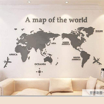 World Map Decals