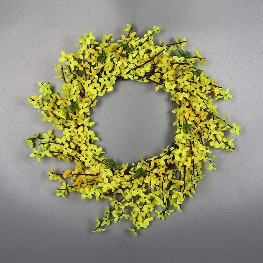 Yellow Leaves Wreath