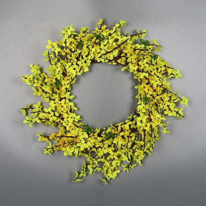 Yellow Leaves Wreath