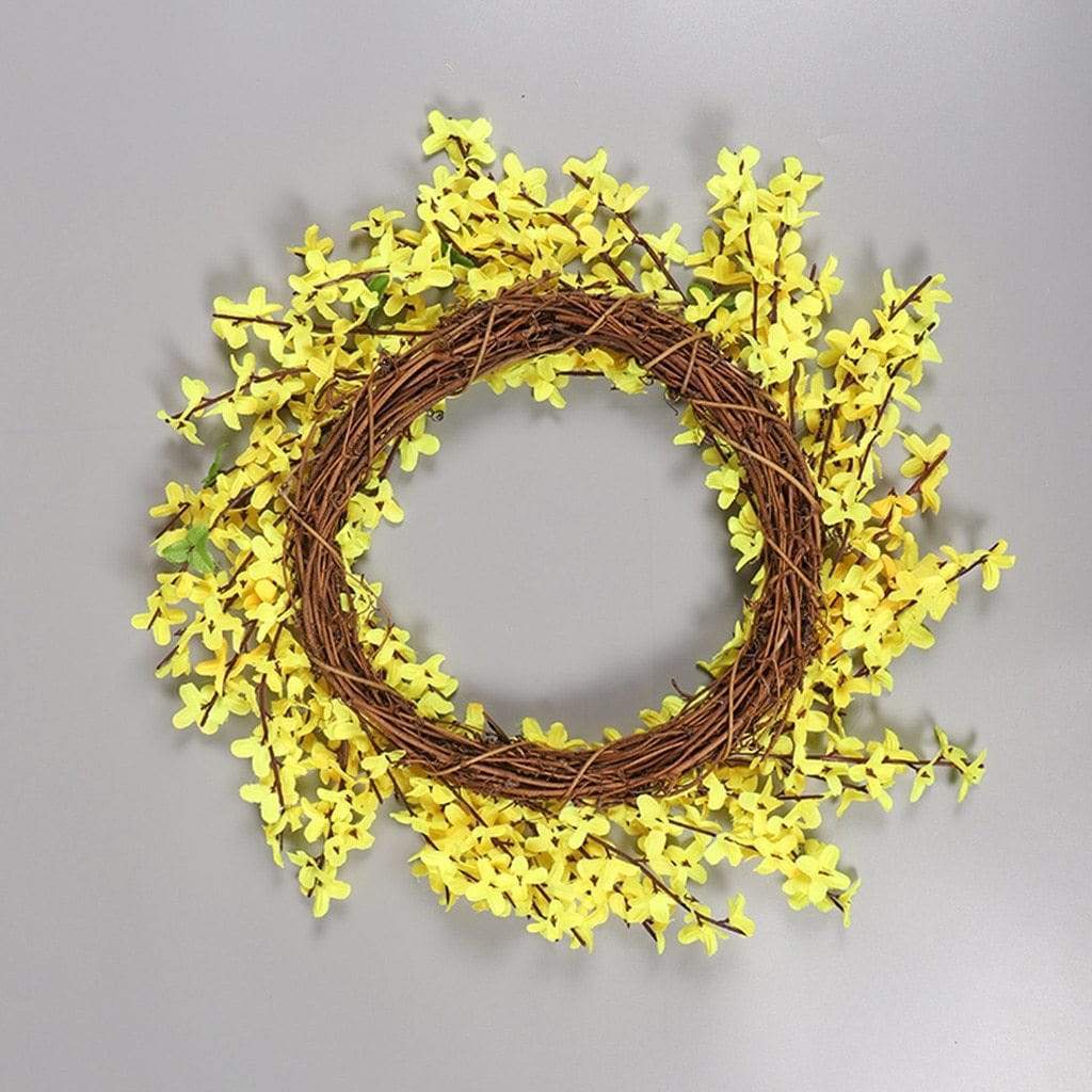 Yellow Leaves Wreath