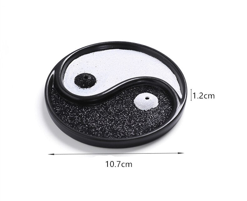 Yin & Yang Incense Stick Burner