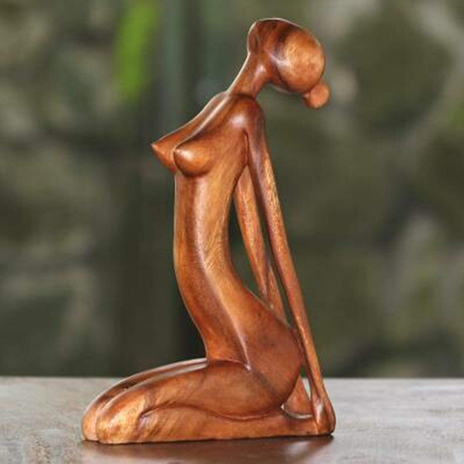 Yoga Pose Wood Figurines