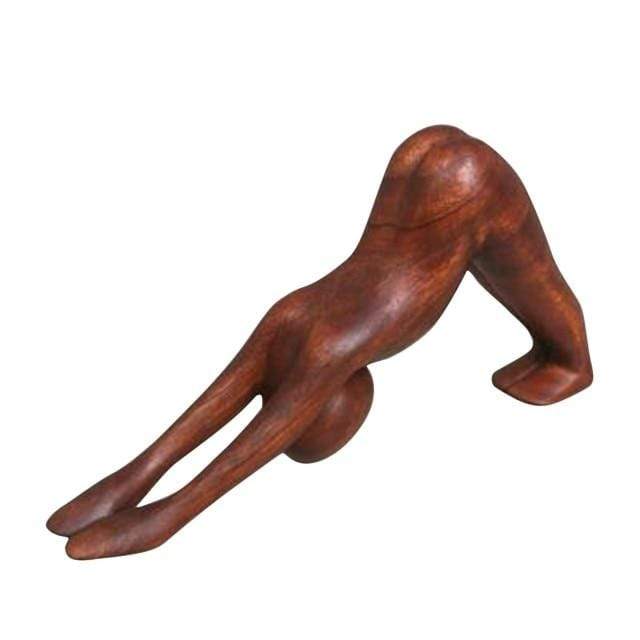 Yoga Pose Wood Figurines