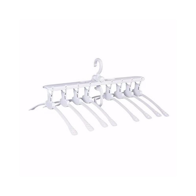 8 In 1 Multifunctional Folding Hanger For Space Saving Closet & Storage storage