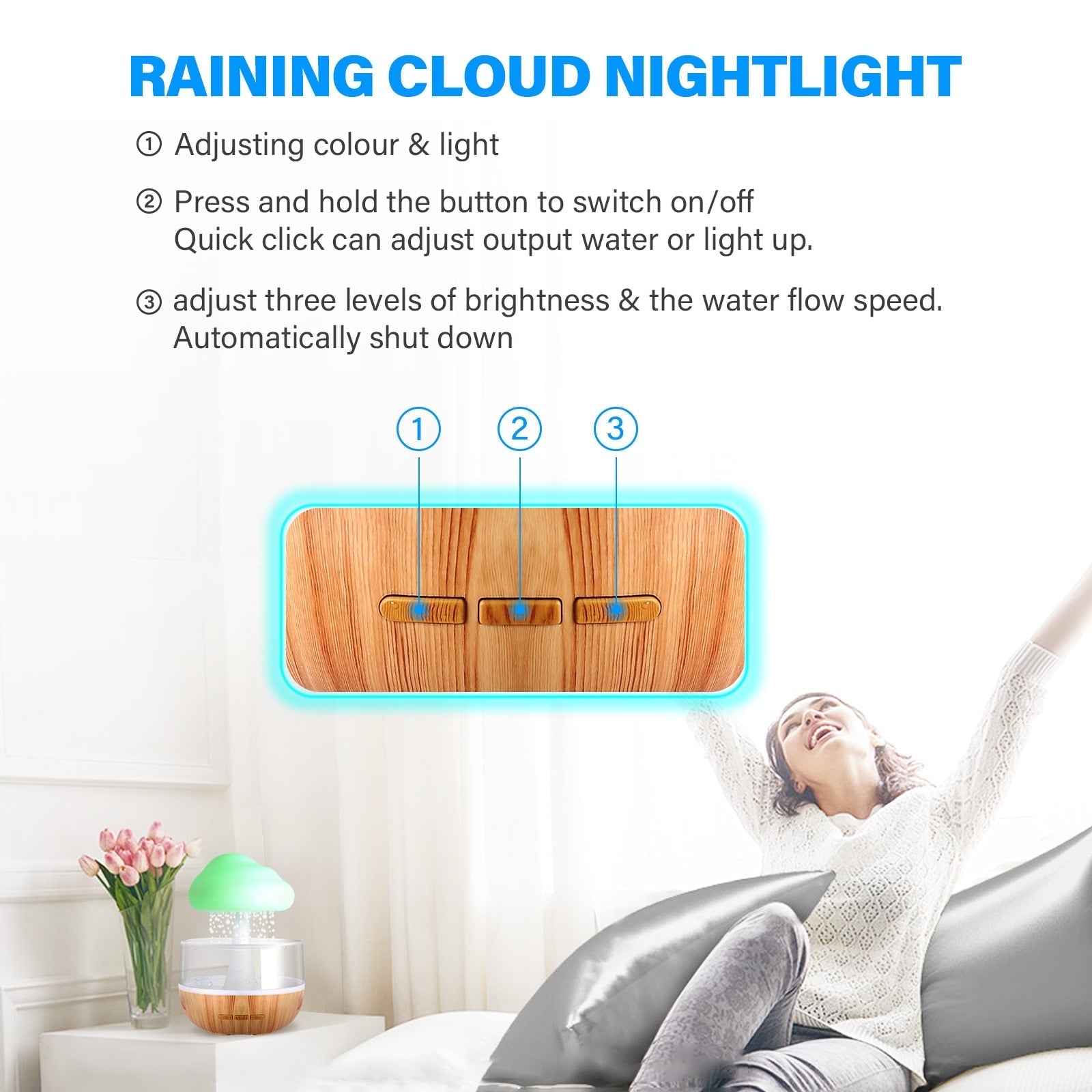 Zen Raining Cloud Essential Humidifier