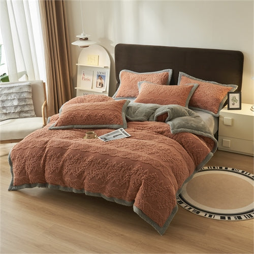 Warm Milk Velvet Duvet Cover