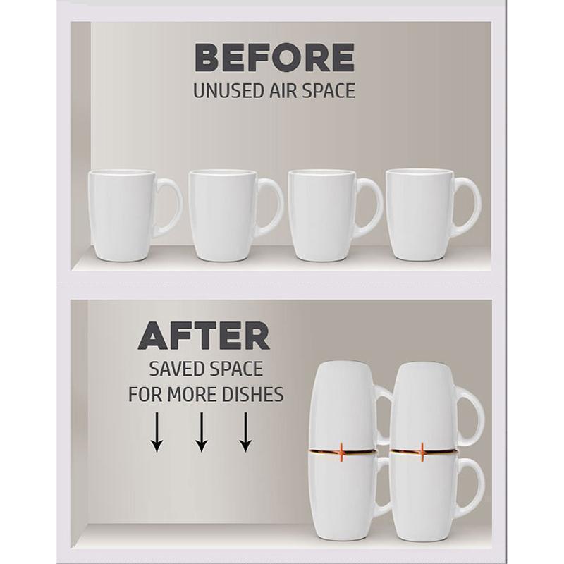 Coffee Mug Organizers and Storage, (6pk) kitchen Kitchen & Dining