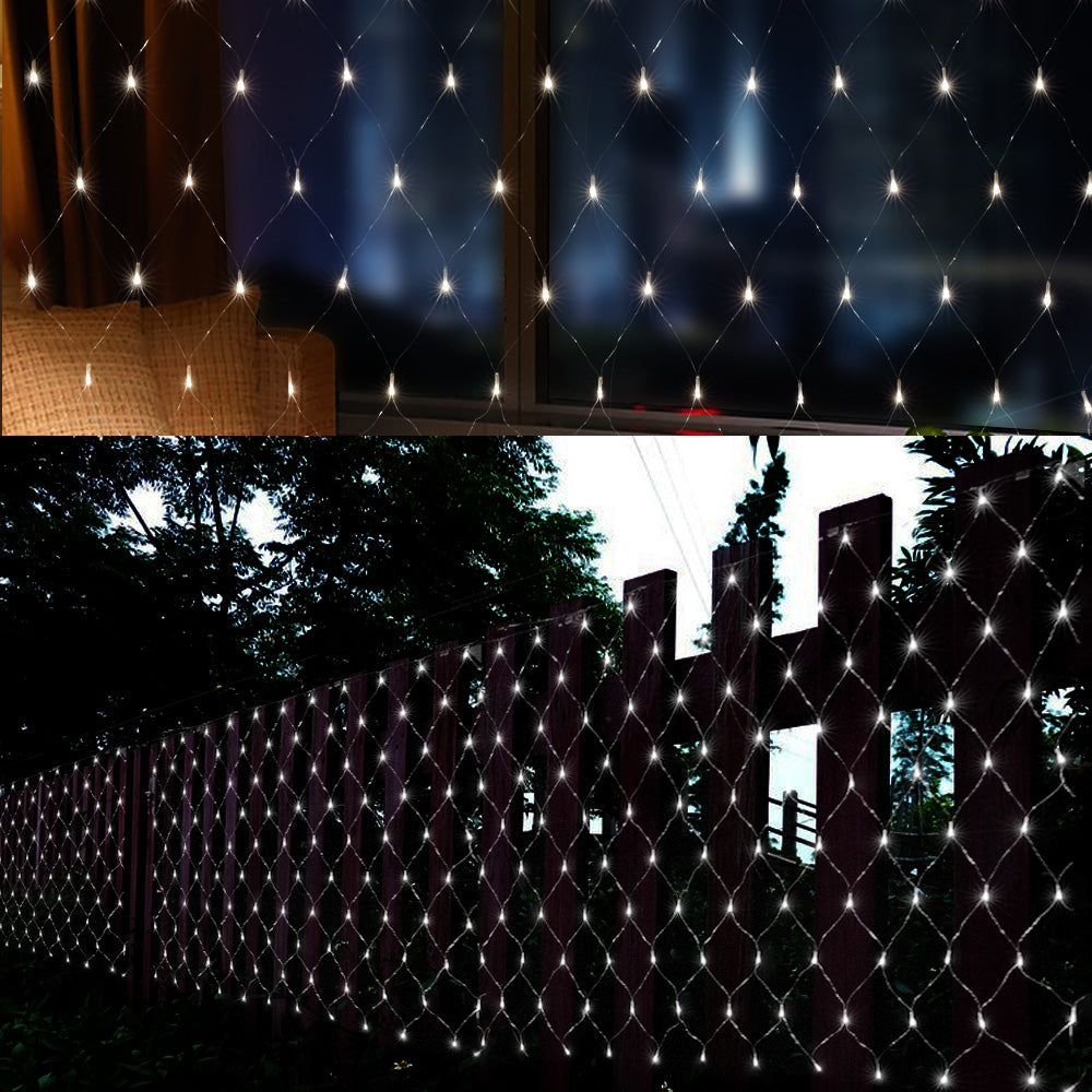 AGPtEK 300LED Net Mesh Fairy String Light __stock:50 refund_fee:1800 String & Fairy Lights Warranty