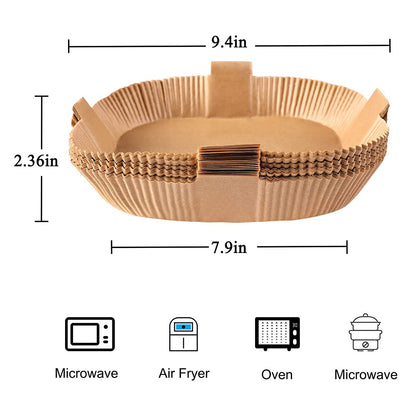 100-Pack: Air Fryer Disposable Paper Liners __stock:200 Kitchen & Dining refund_fee:1200