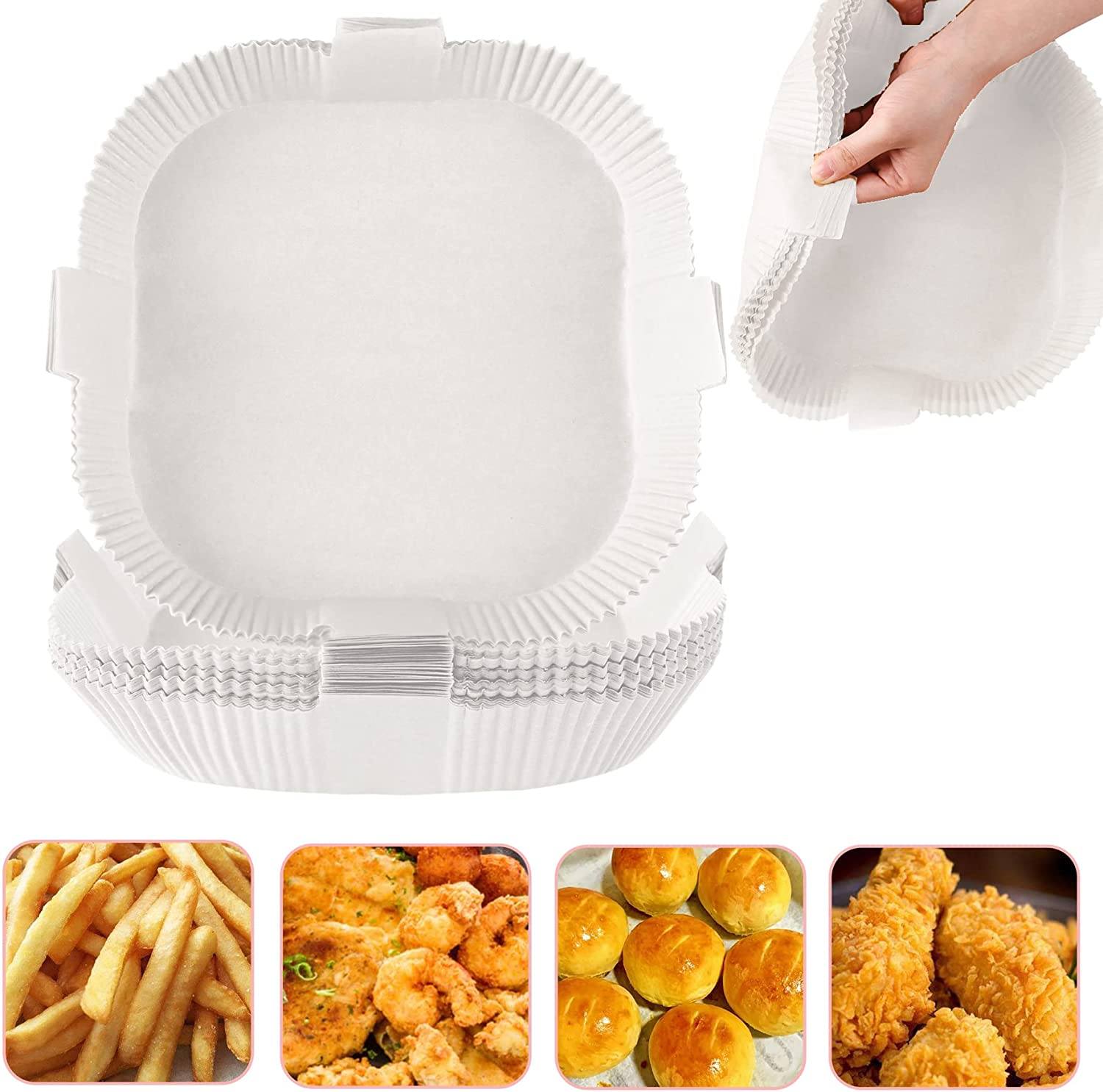 100-Pack: Air Fryer Disposable Paper Liners White __stock:200 Kitchen & Dining refund_fee:1200