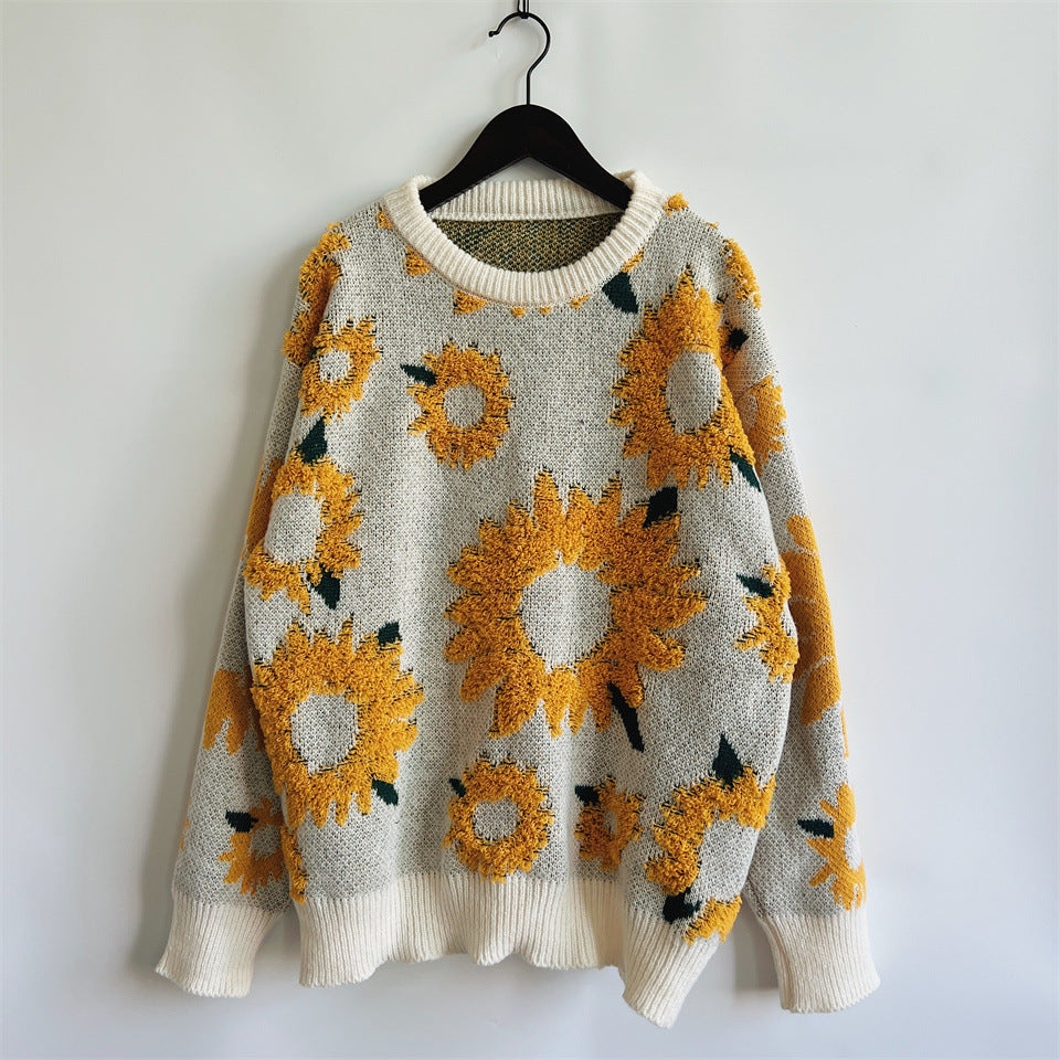 Unisex Sunflower Sweater