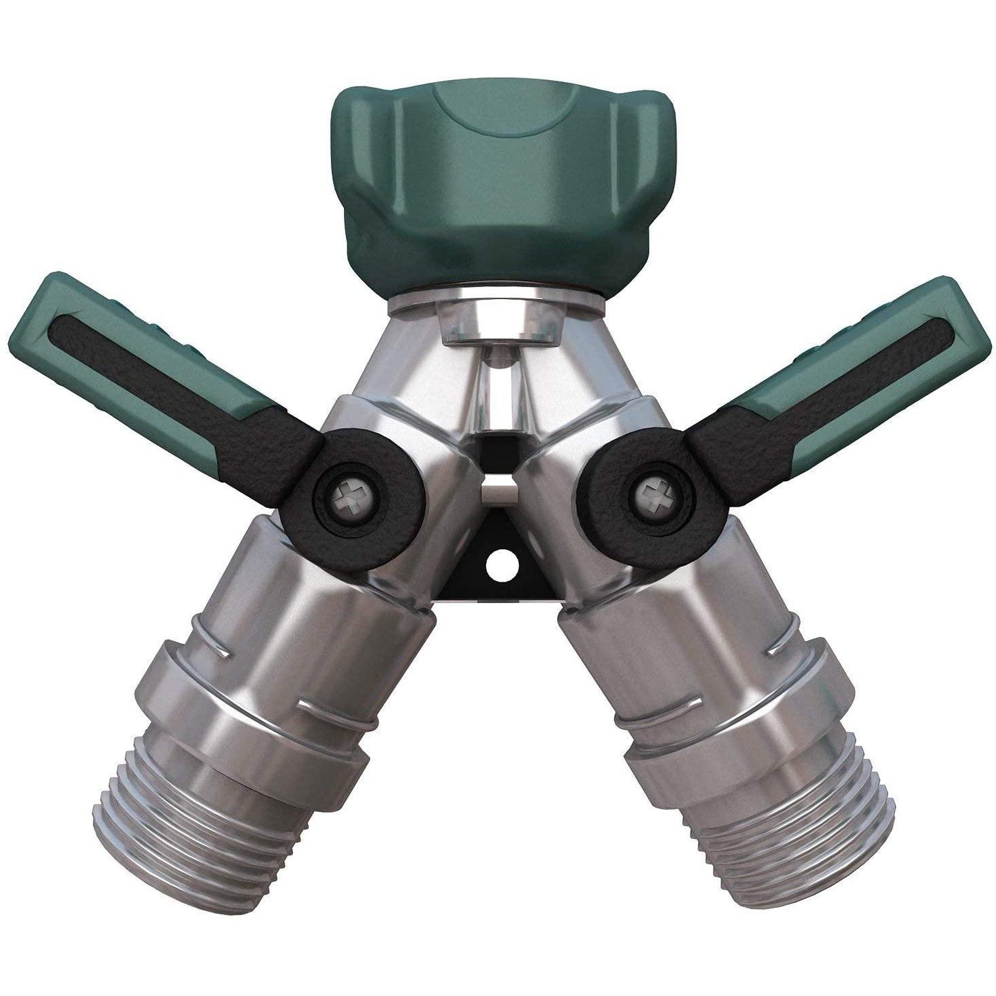 All Metal Body Garden Hose Splitter Garden & Patio refund_fee:800