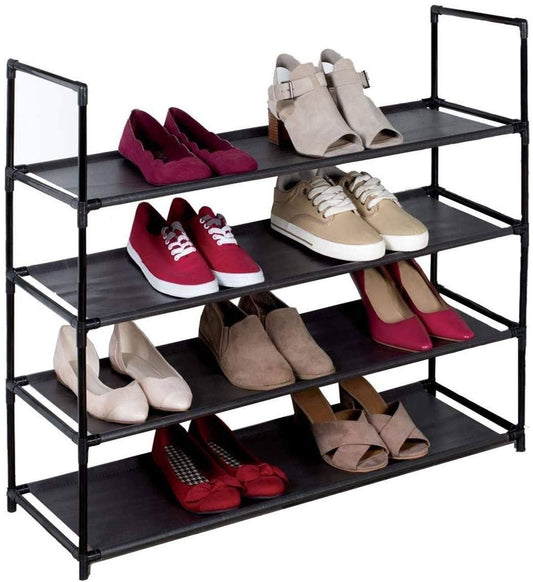 American Dream Home Goods Organizer Shoe Rack Black __stock:500 Closet & Storage refund_fee:1200