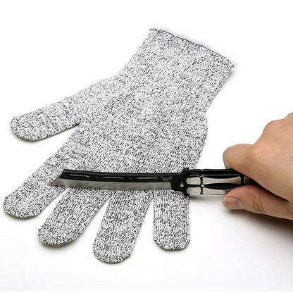 Anti-Cut Gloves 5 Grade Safety Cut Proof Stab Resistant Stainless Steel __stock:500 Home Improvement refund_fee:800