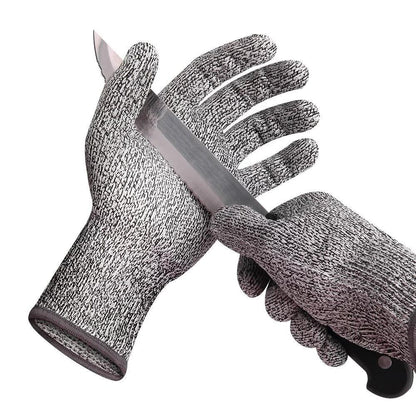 Anti-Cut Gloves 5 Grade Safety Cut Proof Stab Resistant Stainless Steel __stock:500 Home Improvement refund_fee:800