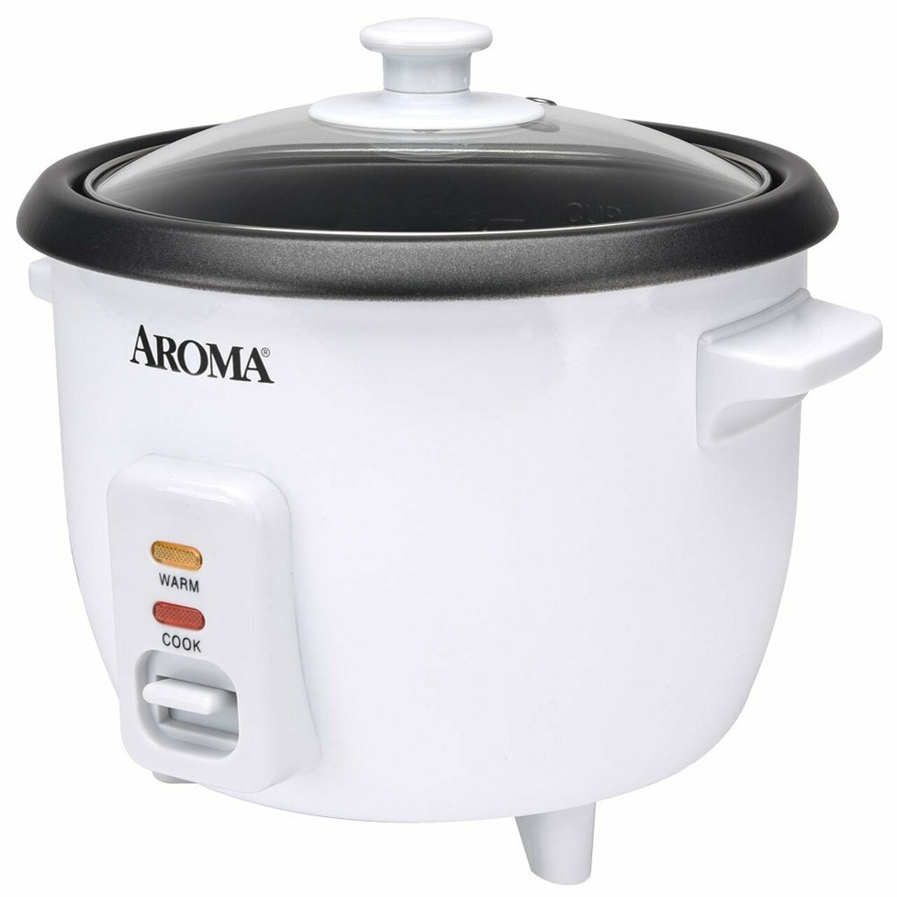 Aroma 6-Cup 1.5Qt. Non-Stick Rice Cooker (Refurbished) __stock:700 Kitchen & Dining refund_fee:1200 Refurbished Warranty